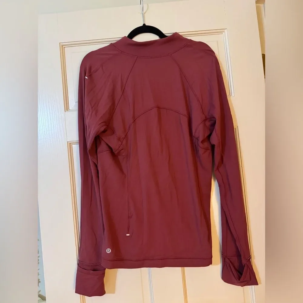 Women’s LuLuLemon Quarter Zip Pullover Jacket Sz 12